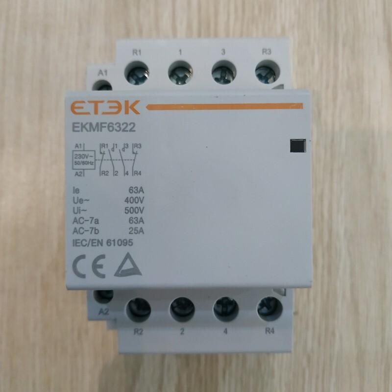 Contactor Etek 2NO 2NC 63A