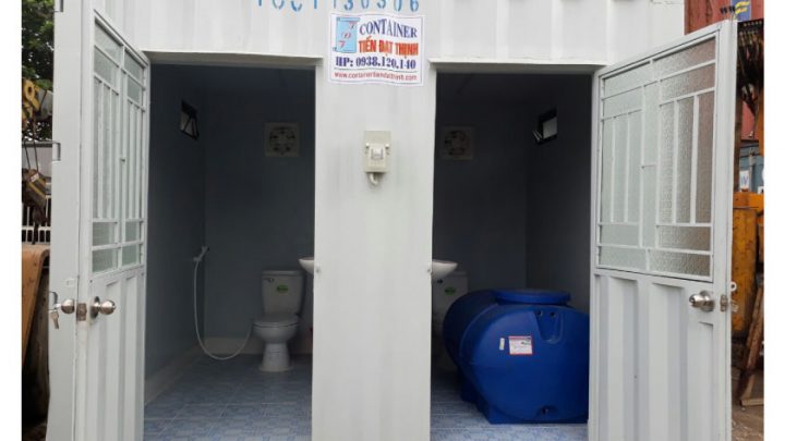 Container toilet 10 feet
