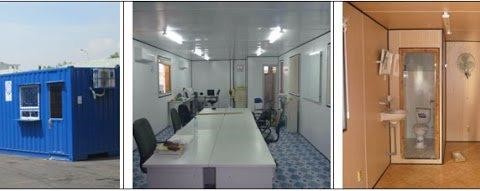Container văn phòng 40 feet có toilet