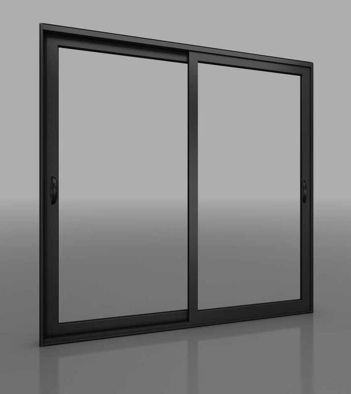 Cửa đi mở trượt 2 cánh hệ ND-XF95