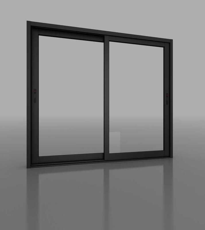 Cửa sổ mở trượt 2 cánh