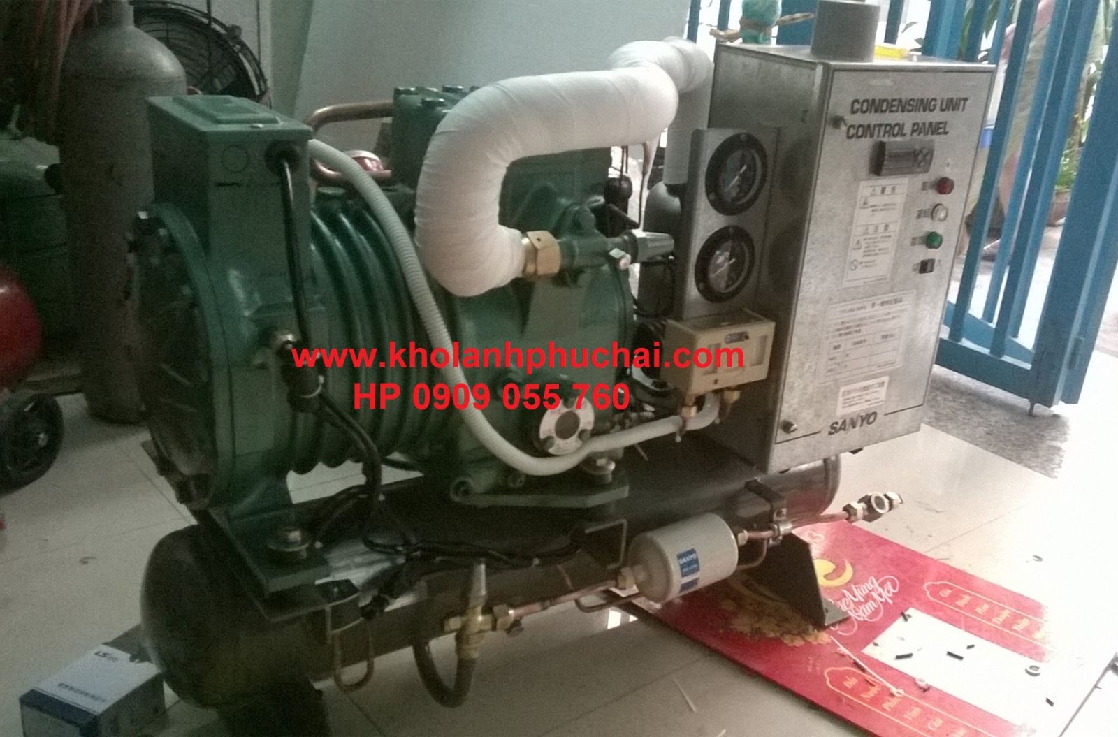 Cụm máy nén dàn ngưng Sanyo