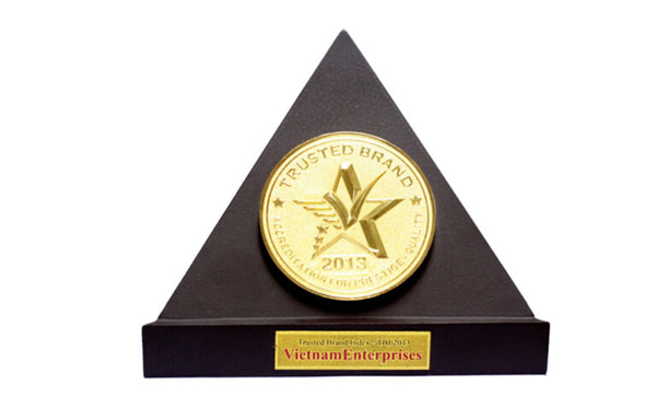 Cúp Trusted brand 2013