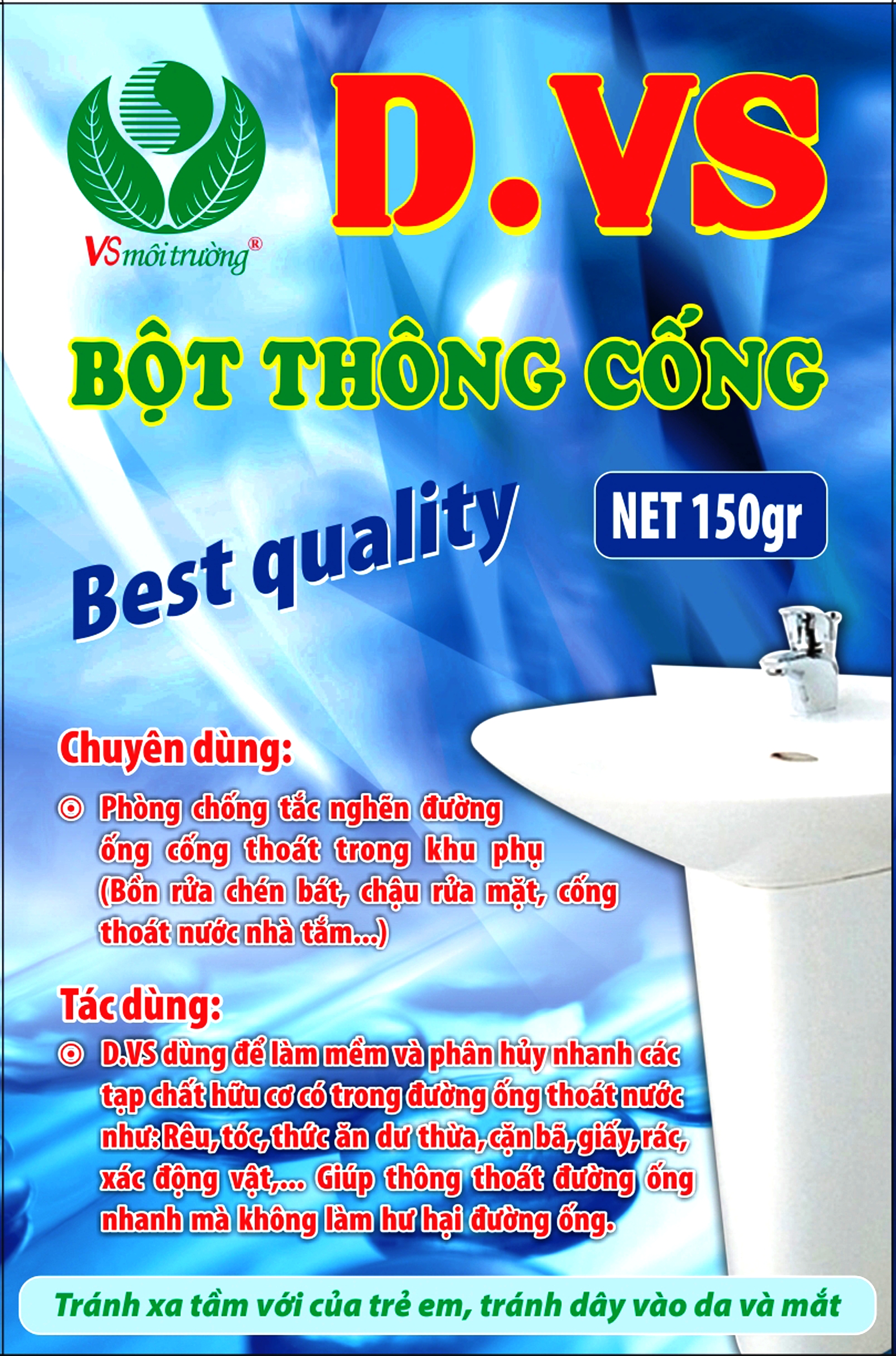 Bột thông cống D.VS