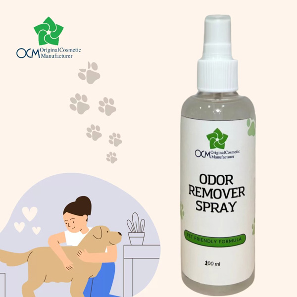 Dung dịch xịt khử mùi sau khi vệ sinh chó mèo