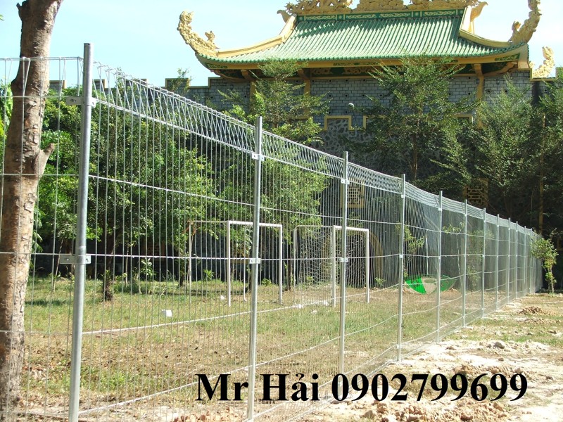 Hàng rào gập tam giác 2 đầu