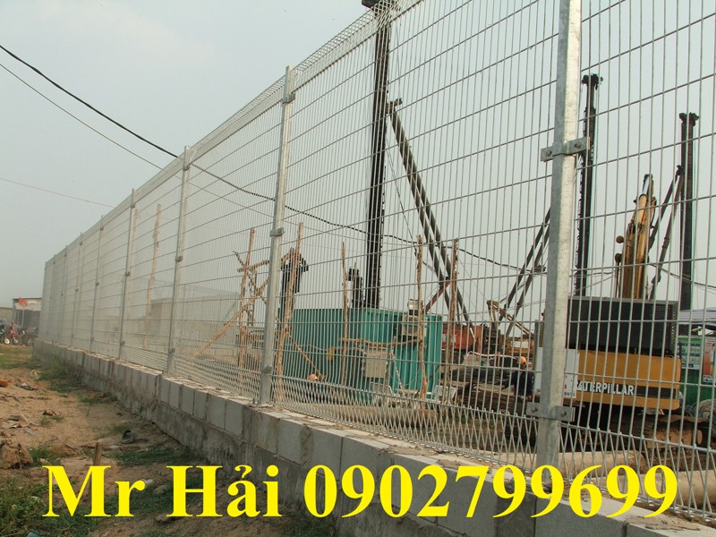 Hàng rào gập tam giác 2 đầu