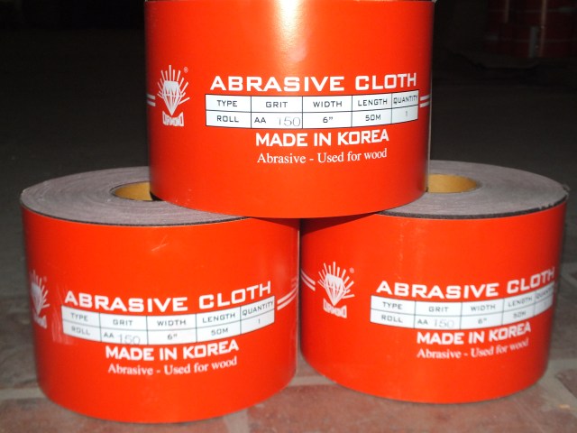 Giấy nhám, vải nhám