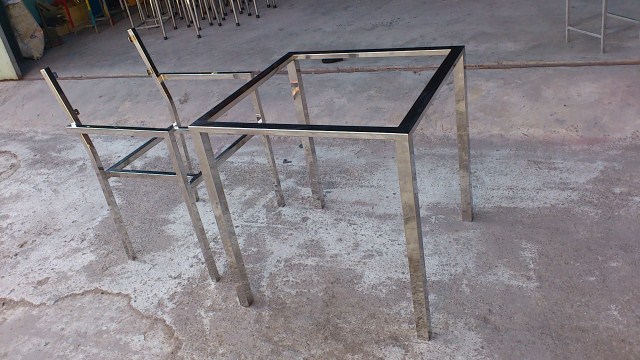 Bàn ghế inox