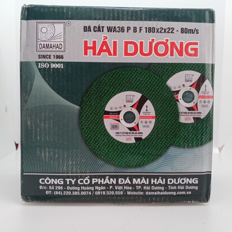 Đá cắt WA36 P B F 180x2x22