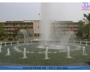 Đài phun nước trường Đại học Bách Khoa Hà Nội