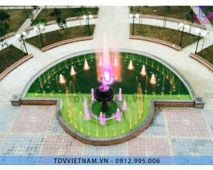 Đài phun nước trường Đại học Thành Đô Hà Nội
