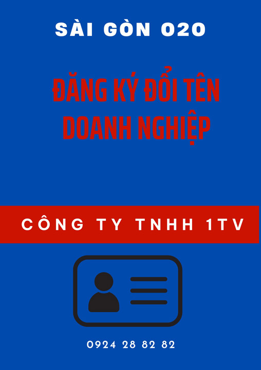 Đăng ký đổi tên Công Ty TNHH MTV