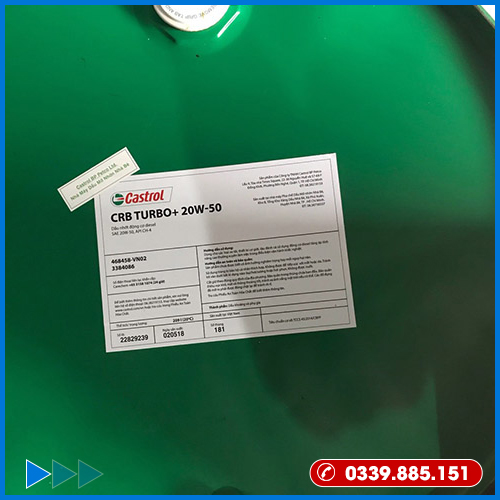 Dầu nhớt Castrol CRB Turbo
