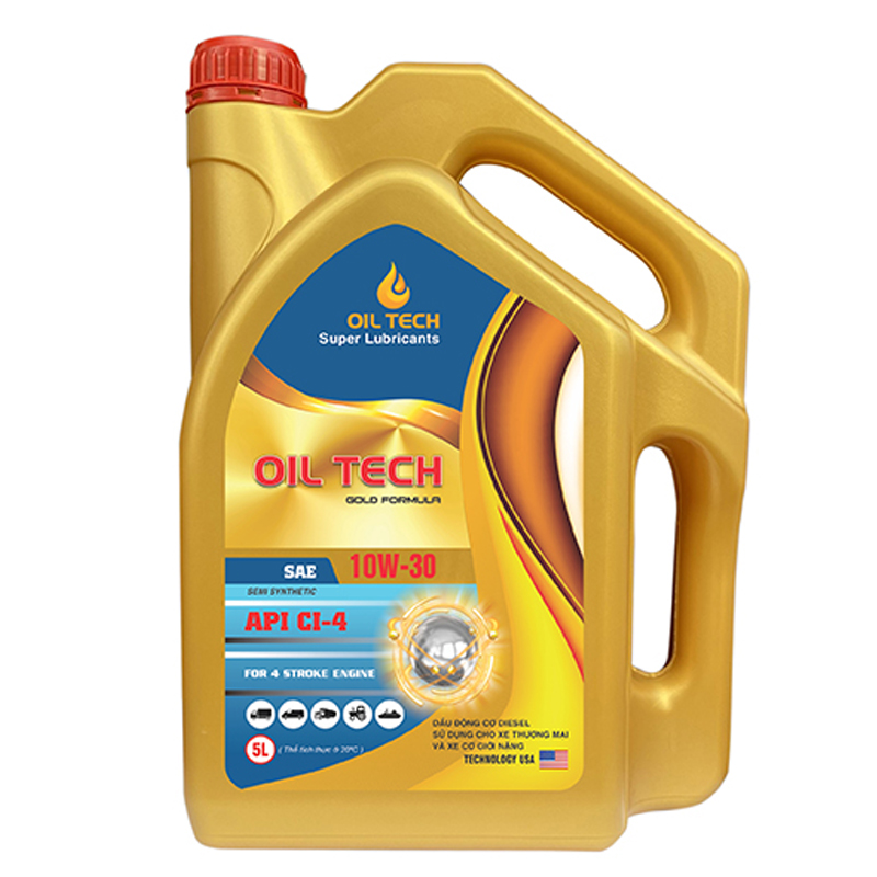 Dầu động cơ Diesel Oil Tech Diamond Formula 10W30 API CI