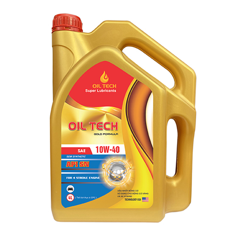 Dầu động cơ xăng Oil Tech Gold Formula 10W40