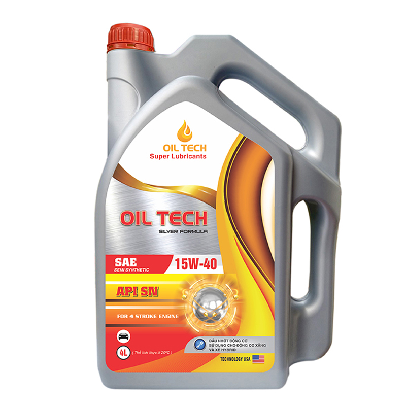 Dầu động cơ xăng Oil Tech Silver Formula 15W40