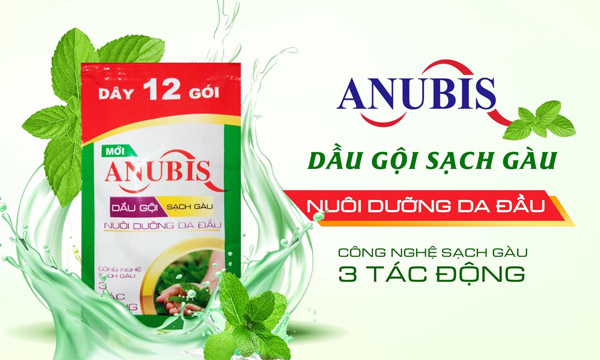 Dầu gội gói Anubis