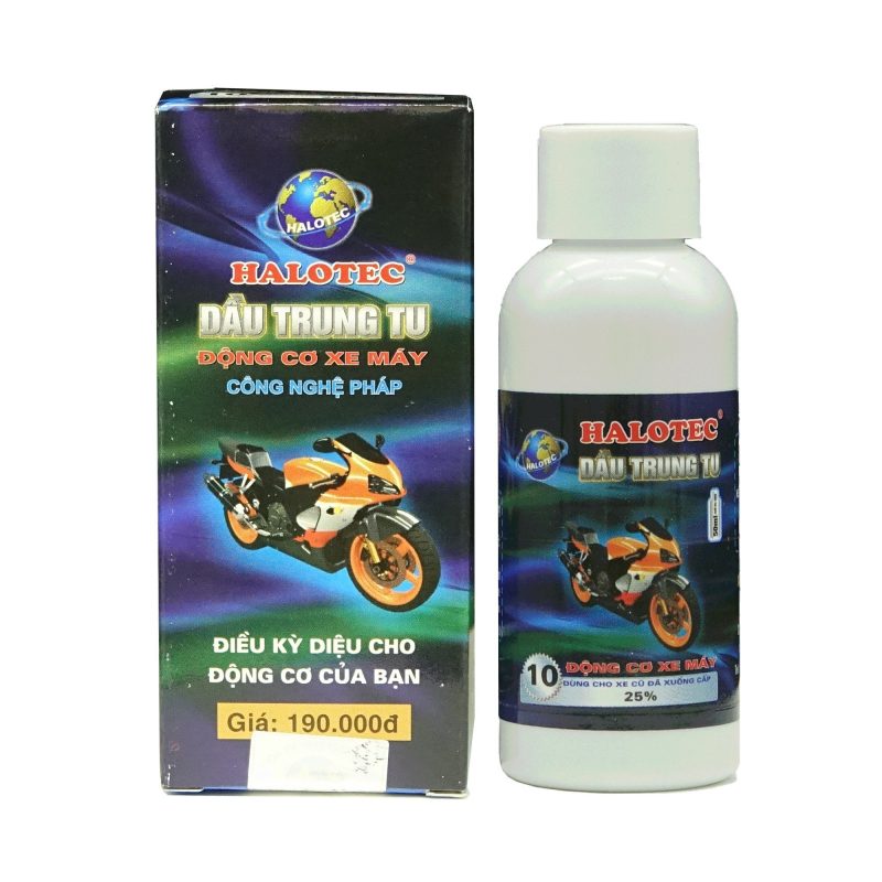 Dầu trung tu Halotec - dầu nhớt phục hồi động cơ xe máy