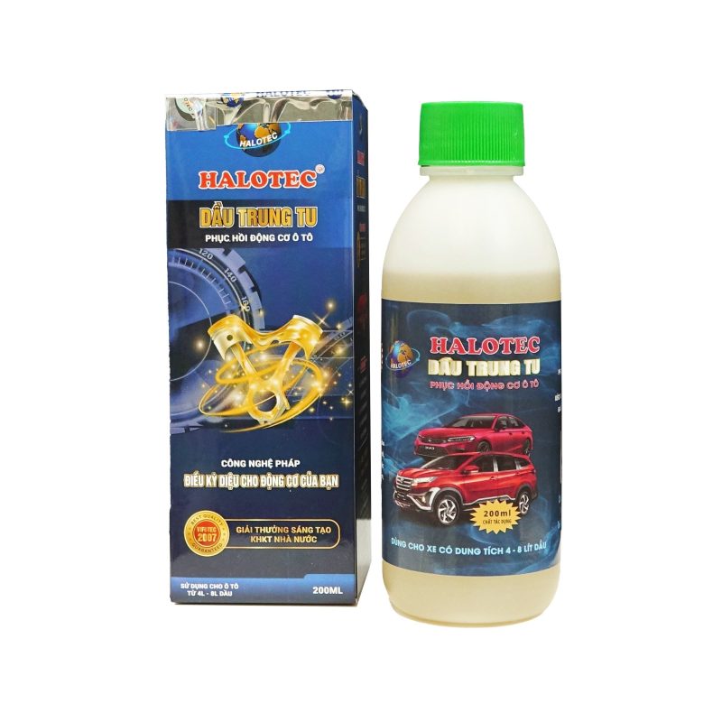 Dầu trung tu Halotec - dầu nhớt phục hồi động cơ