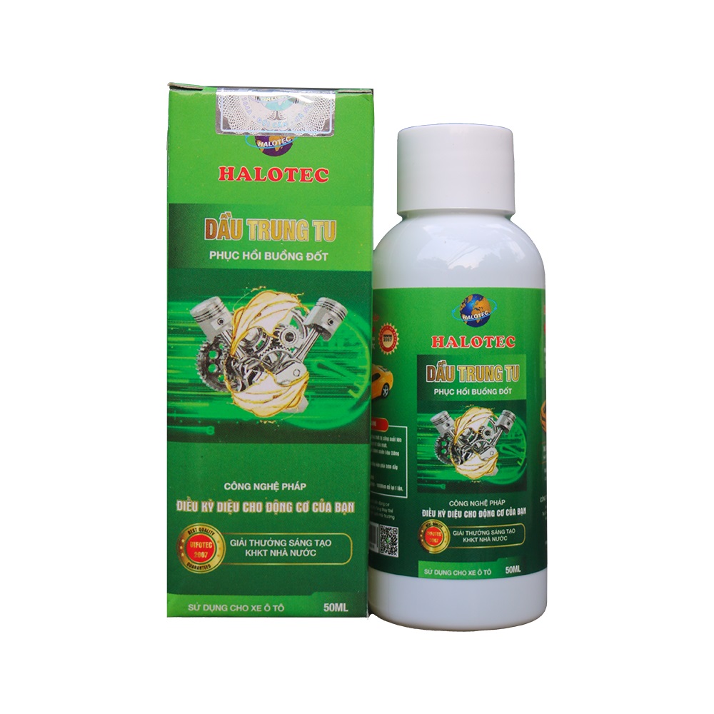 Dầu trung tu Halotec - dầu phục hồi buồng đốt 50ml