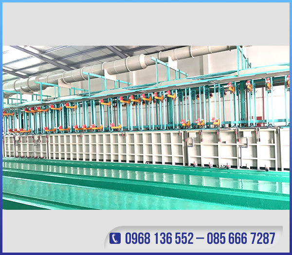 Dây chuyền mạ kẽm, Niken