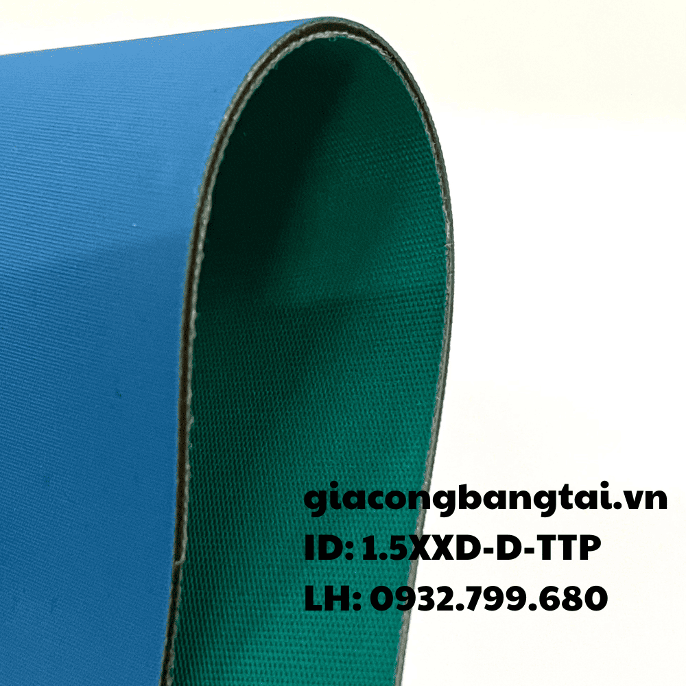 Dây đai xanh xám 1.5 ly