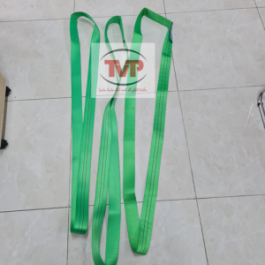 Dây cáp vải cẩu hàng 2 tấn vòng tròn