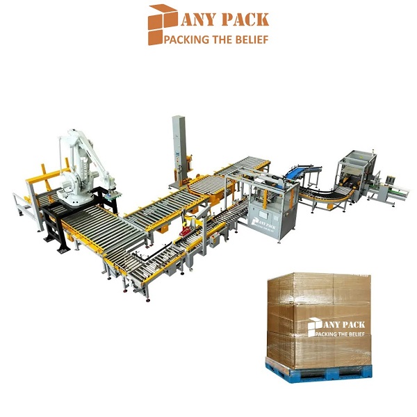 Dây chuyền đóng gói thùng carton và pallet AL-01