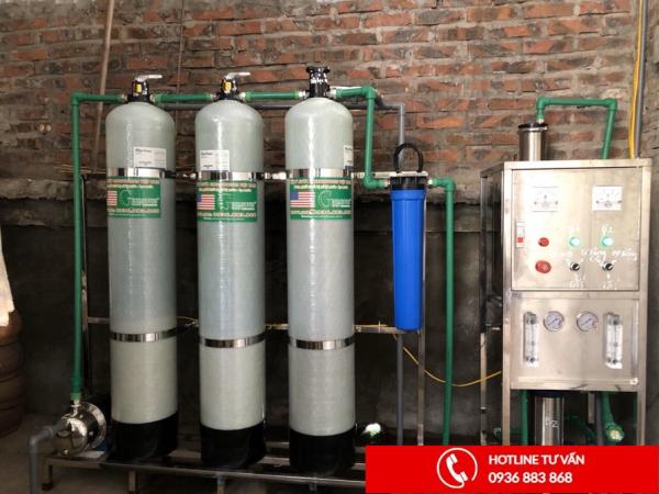Dây chuyền lọc nước tinh khiết 100L/h