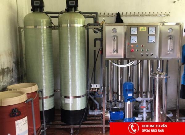 Dây chuyền lọc nước tinh khiết 350L/h