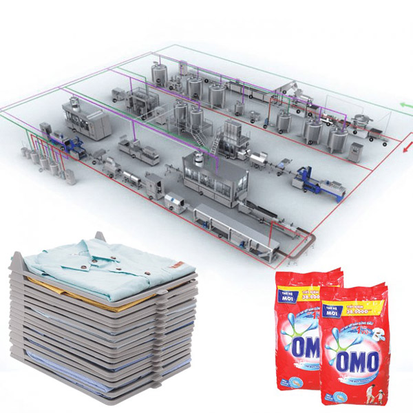 Dây chuyền sản xuất nước giặt