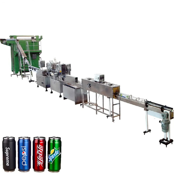 Dây chuyền sản xuất đồ uống đóng lon có gas