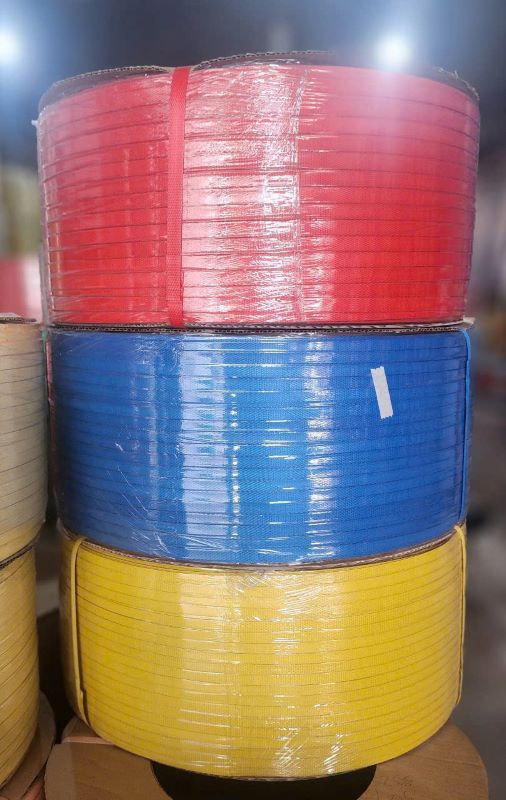Dây đai nhựa đỏ - xanh da trời - vàng