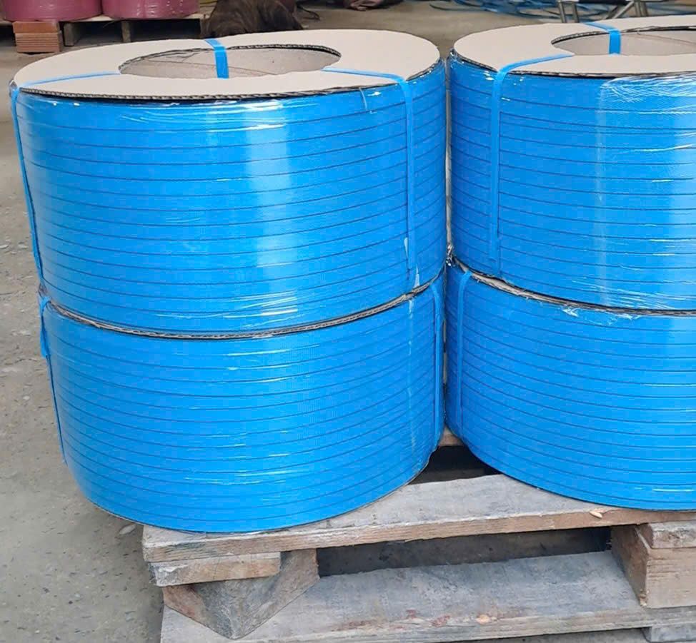 Dây đai nhựa xanh da trời