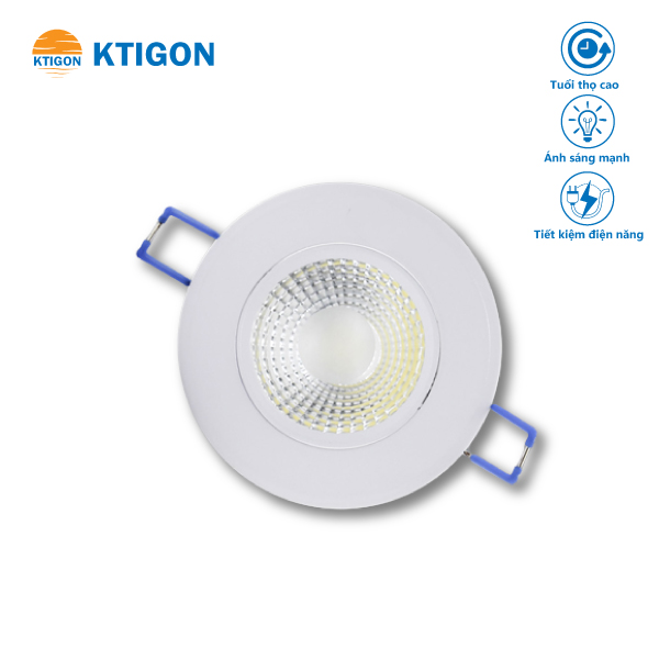 Đèn Led DownLight 5W âm tràn KGLED-DLAT05