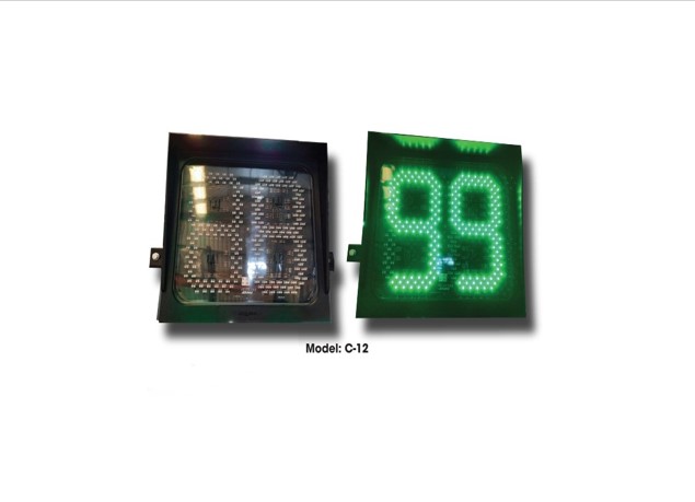 Đèn tín hiệu giao thông đếm lùi D400