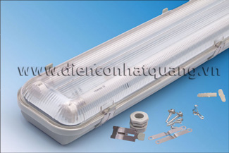 Bộ bóng đèn T5 đơn, chống thấm