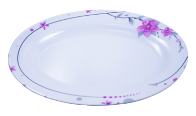 Đĩa oval nhựa melamine