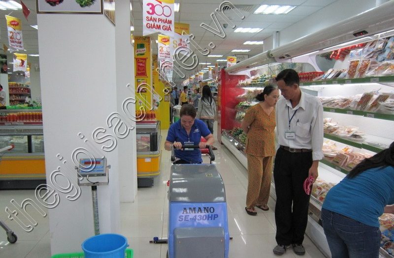 Vệ sinh siêu thị