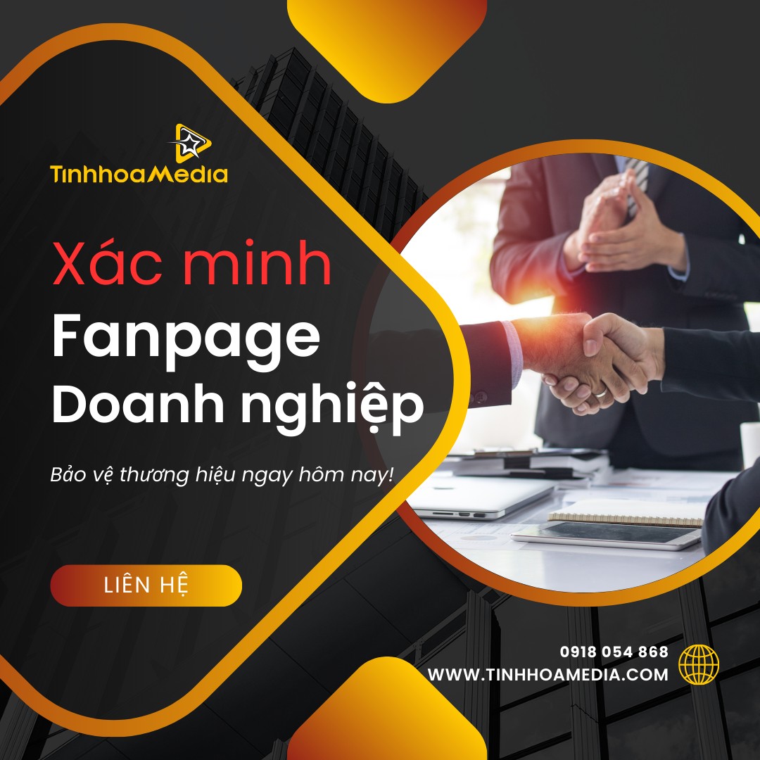 Dịch vụ xác minh page doanh nghiệp
