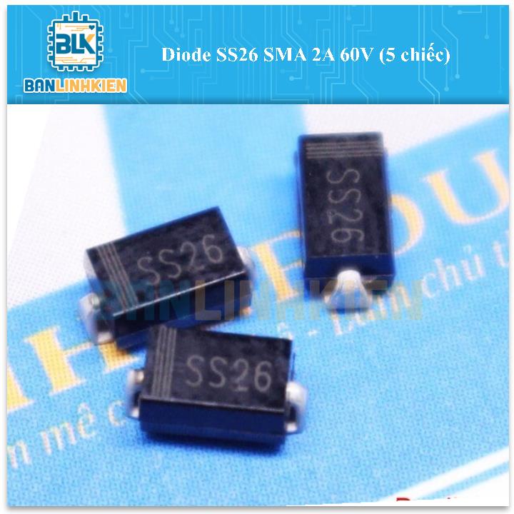 Diode SS26 SMA 2A 60V