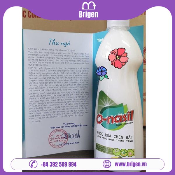 Bột giặt và nước rửa chén