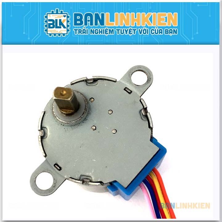 Động cơ bước 5V STEP MOTOR 28BYJ-48 5VDC