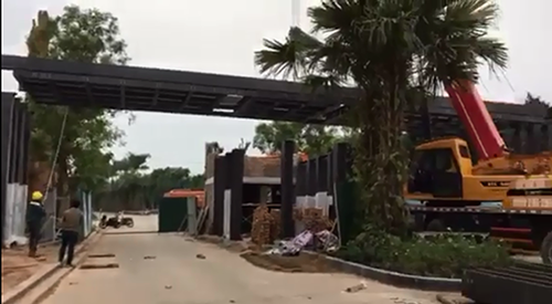Dự án cổng biệt thự Ecopark