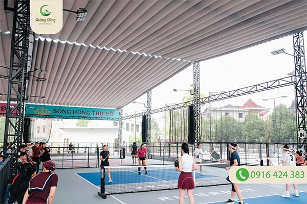 Dự án lưới làm sân Pickleball