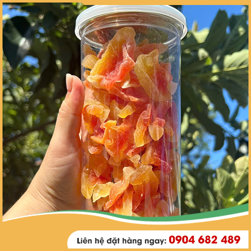 Đu đủ sấy dẻo