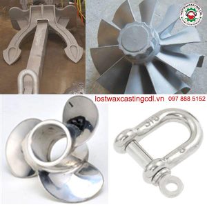 Đúc mẫu chảy chi tiết hàng hải, tàu biển