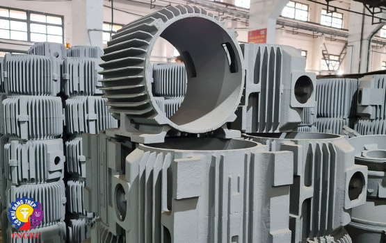 Đúc thân động cơ điện
