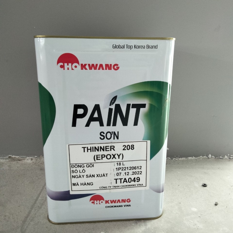 Dung môi pha sơn Epoxy Thinner 208
